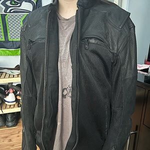 Street and Steel XL black riding jacket